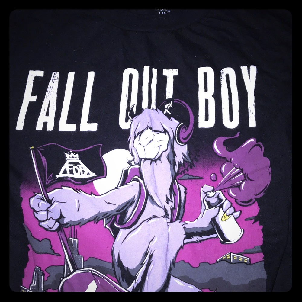 Sleeveless Fall Out Boy tank top